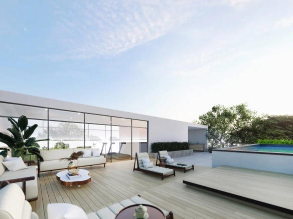 ID Ocean Pearl Perfection A Sophisticated Bedroom Haven with Balcony in Juan Dolio ()