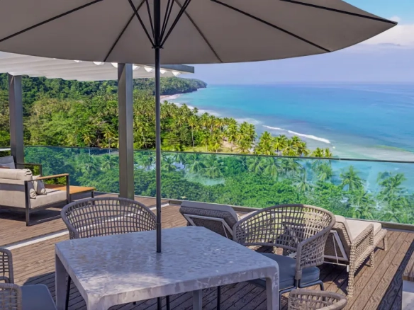 ID Oceanview Luxury at El Faro Blu Terrenas – Bedroom Apartment with Private Jacuzzi in Samaná ()