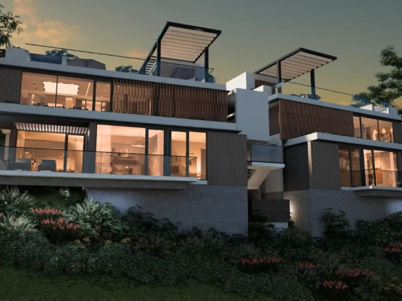 ID Stylish Bedroom Oceanview Penthouse at El Faro Blu, Las Terrenas ()