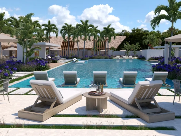 Sophisticated Bedroom Suite in Bavaro’s Iconic Los Robles ()