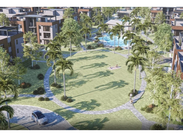 ID Araya Residences Punta Cana – Stylish Bedroom Apartment with Private Balcony for Sale ()