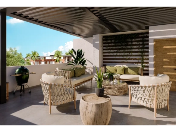 ID Araya Residences Punta Cana – Stylish Bedroom Apartment with Private Balcony for Sale ()