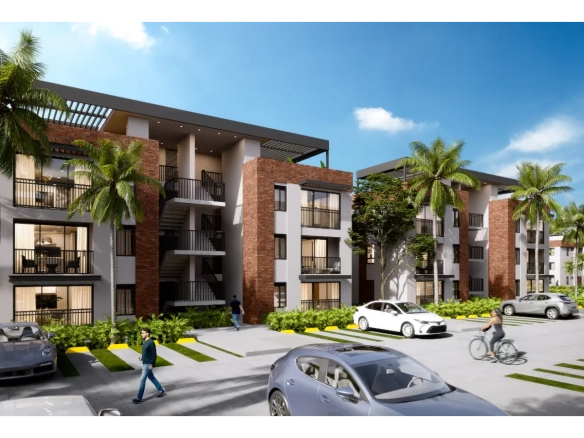 ID Araya Residences Punta Cana – Stylish Bedroom Apartment with Private Balcony for Sale ()