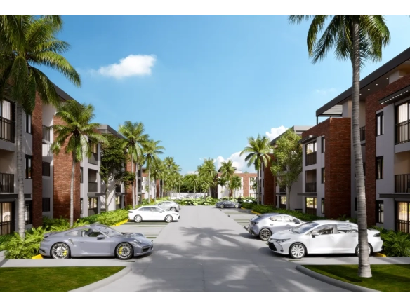 ID Araya Residences Punta Cana – Stylish Bedroom Apartment with Private Balcony for Sale ()