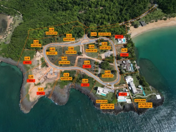 ID Exclusive Oceanfront Opportunity Build Your Dream on the Sands of Playa El Limon ()