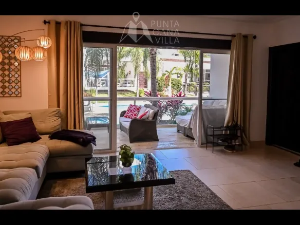 ID Stylish Bedroom Ground Level Condo for Sale at Costa Hermosa, El Cortecito – Punta Cana ()