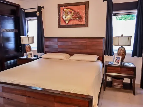 ID Stylish Bedroom Ground Level Condo for Sale at Costa Hermosa, El Cortecito – Punta Cana ()