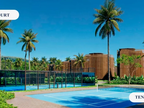 ID Stylish Bedroom Beachfront Apartment in Akkana Samaná with Pools, Beach Club and Coworking Spaces ()