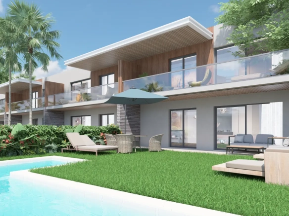 ID Modern Serenity An Elegant Bedroom Townhouse Retreat in Turquesa Town, Las Terrenas ()