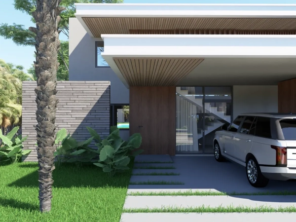 ID Modern Serenity An Elegant Bedroom Townhouse Retreat in Turquesa Town, Las Terrenas ()