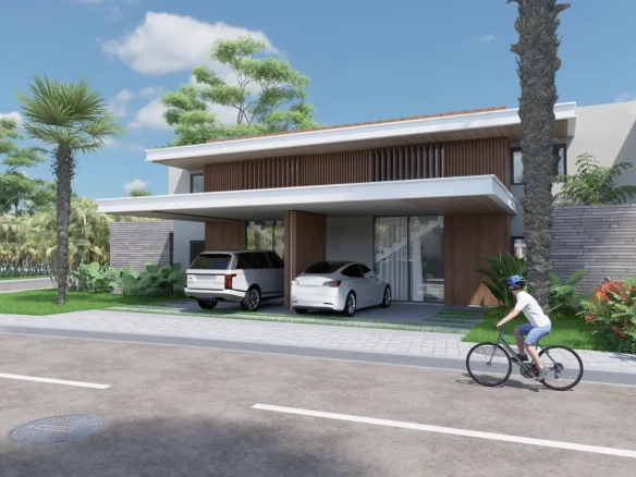 Modern Serenity: An Elegant 2-Bedroom Townhouse Retreat in Turquesa Town, Las Terrenas