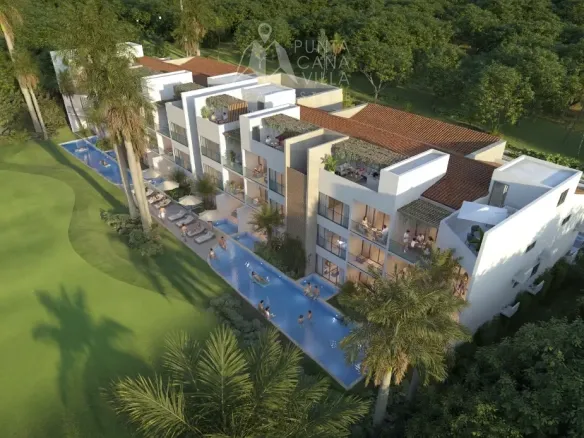 ID Luxury Tiburon Cocotal Apartment Overlooking the Golf Course in Punta Cana ()