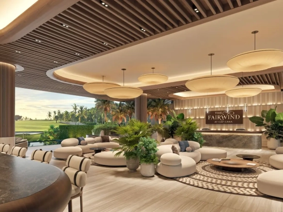 ID The FairWind One Bedroom Apartment with Pool and Lobby for Sale in Cap Cana Dominican Republic x