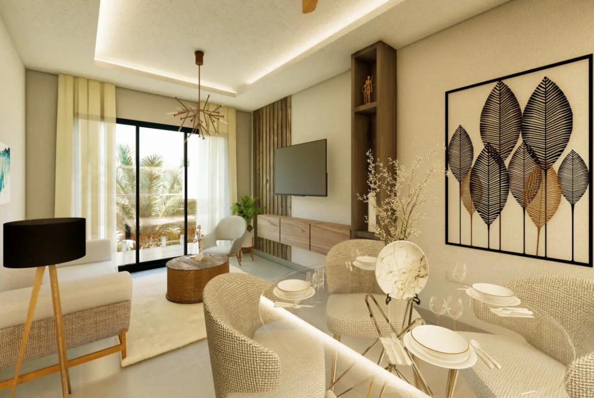 Modern One-Bedroom Retreat in El Cortesito: Your Gateway to Punta Cana Living