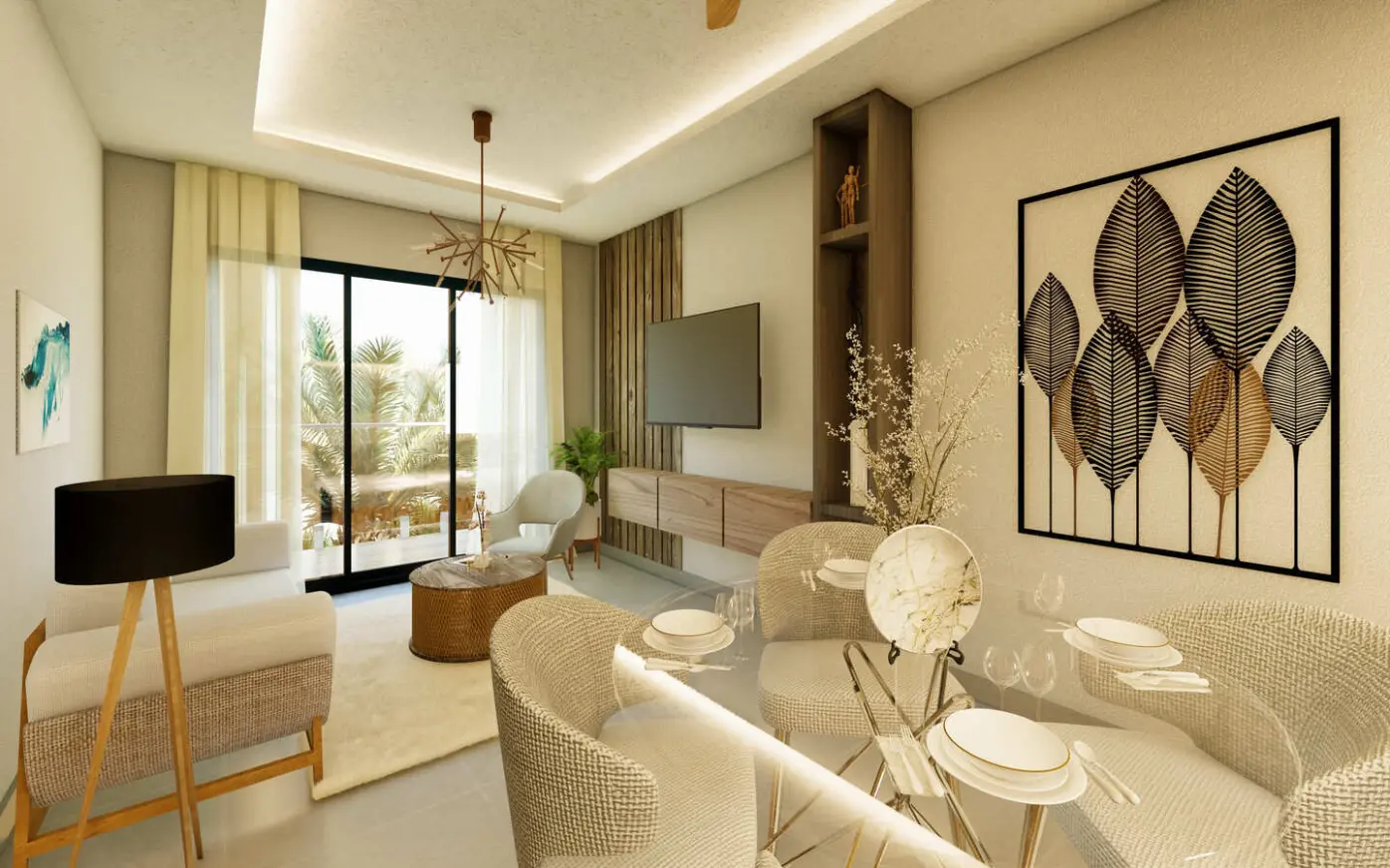 Modern One-Bedroom Retreat in El Cortesito: Your Gateway to Punta Cana Living