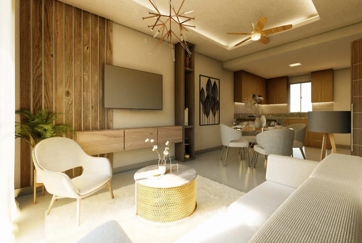 Modern One-Bedroom Retreat in El Cortesito: Your Gateway to Punta Cana Living