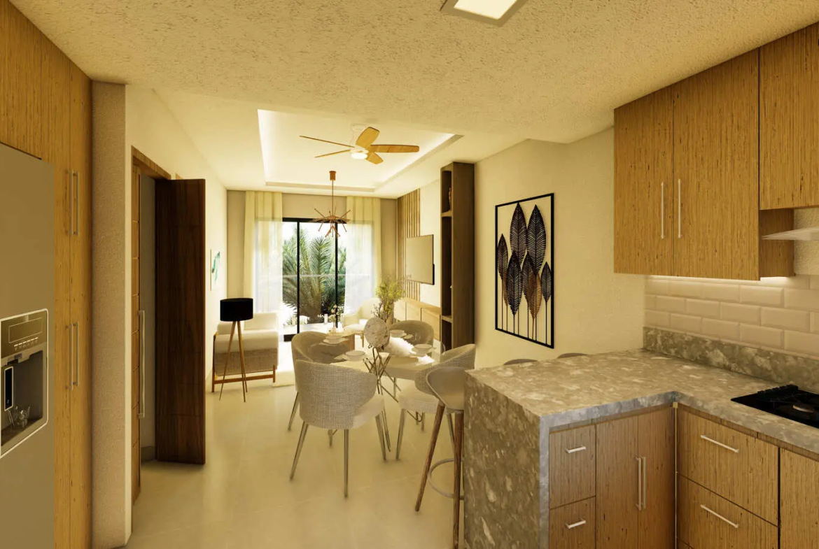 Modern One-Bedroom Retreat in El Cortesito: Your Gateway to Punta Cana Living