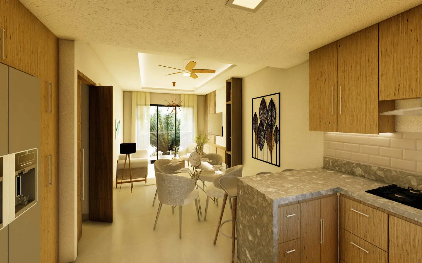 Modern One-Bedroom Retreat in El Cortesito: Your Gateway to Punta Cana Living