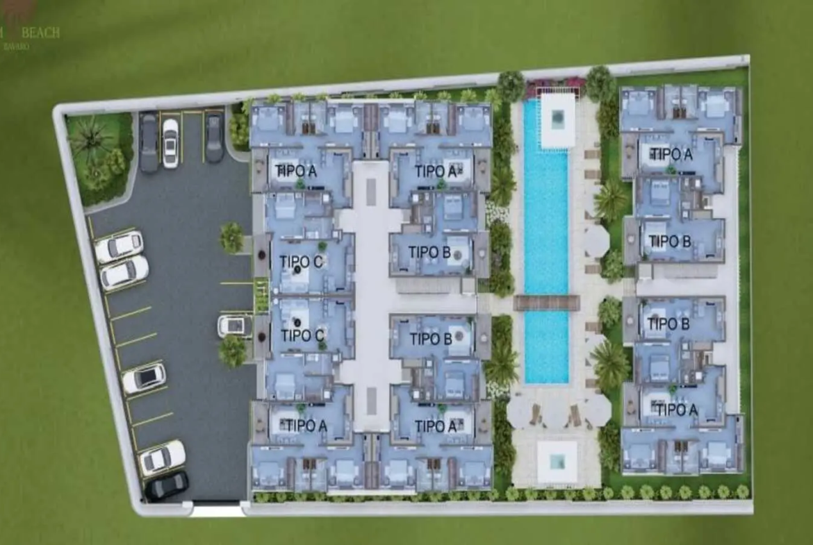 Modern Two-Bedroom Condo for Sale in El Cortesito: Your Dream Home in Bavaro, Punta Cana