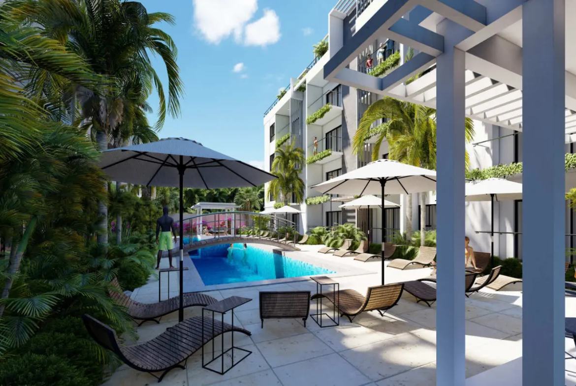 Modern Two-Bedroom Condo for Sale in El Cortesito: Your Dream Home in Bavaro, Punta Cana