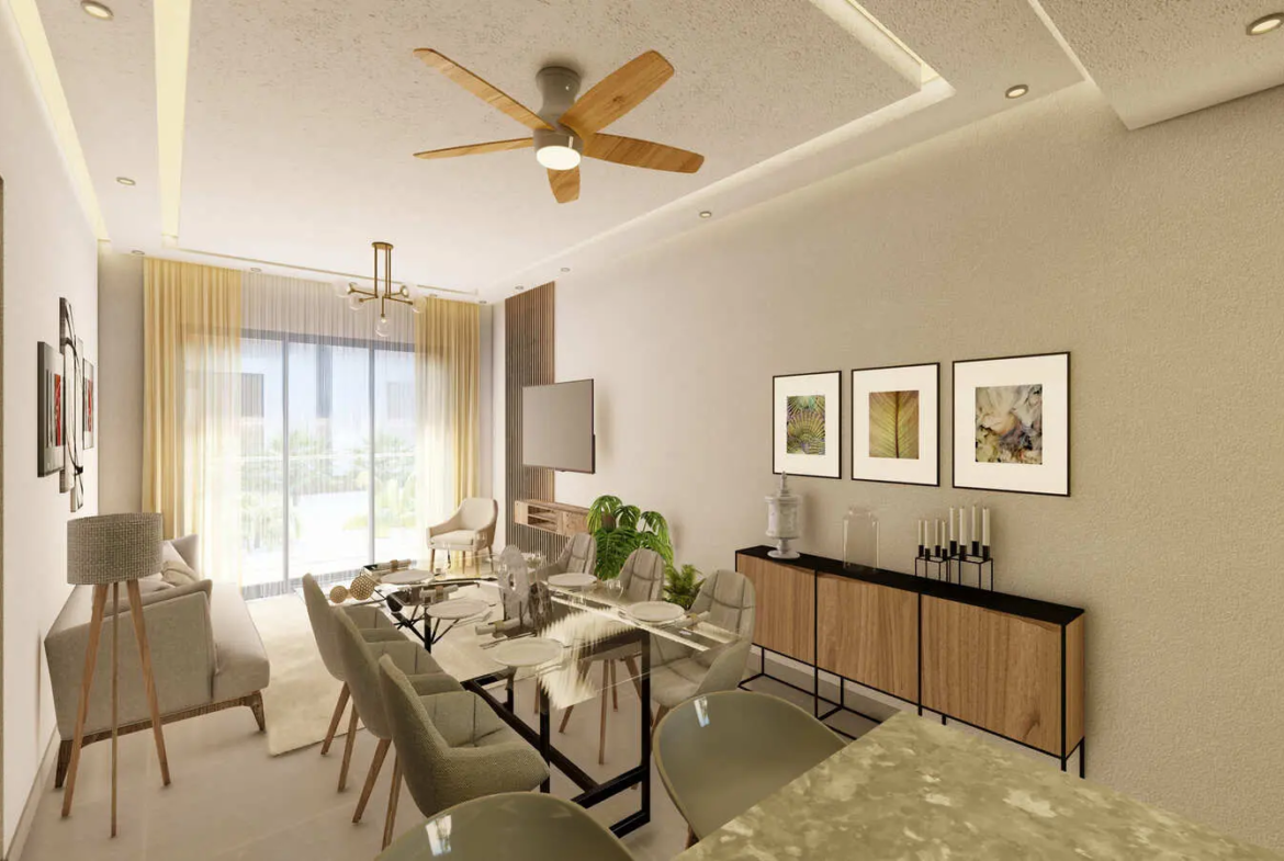 Modern Two-Bedroom Condo for Sale in El Cortesito: Your Dream Home in Bavaro, Punta Cana