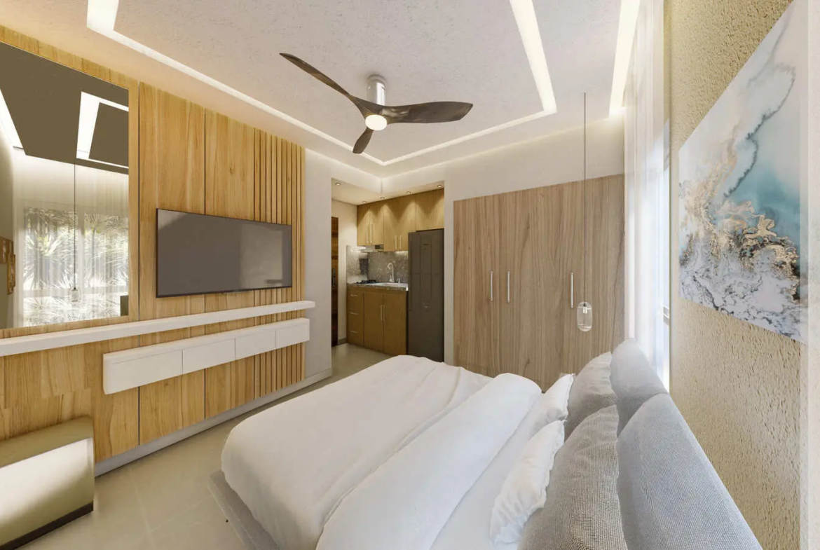 Modern Two-Bedroom Condo for Sale in El Cortesito: Your Dream Home in Bavaro, Punta Cana