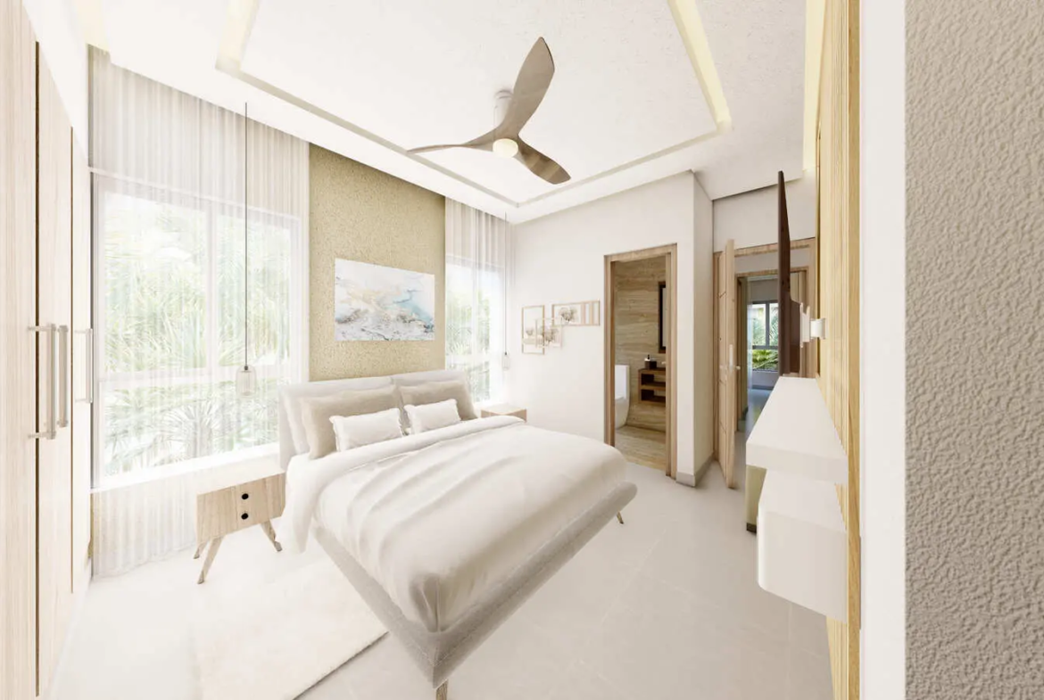 Modern Two-Bedroom Condo for Sale in El Cortesito: Your Dream Home in Bavaro, Punta Cana
