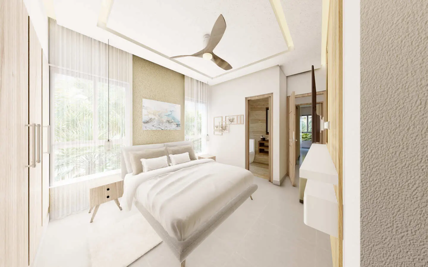 ID-2079, Modern Two-Bedroom Condo for Sale in El Cortesito Your Dream Home in Bavaro, Punta Cana (8) Modern Two-Bedroom Condo for Sale in El Cortesito: Your Dream Home in Bavaro, Punta Cana