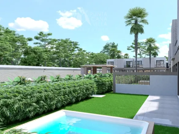 ID Curio Almare by Hilton Bedroom Townhouse for Sale in Las Terrenas, Samaná ()