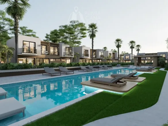Luxury 2-Bedroom Townhouse at Curio Almare by Hilton: Your Private Oasis in Las Terrenas, Samaná