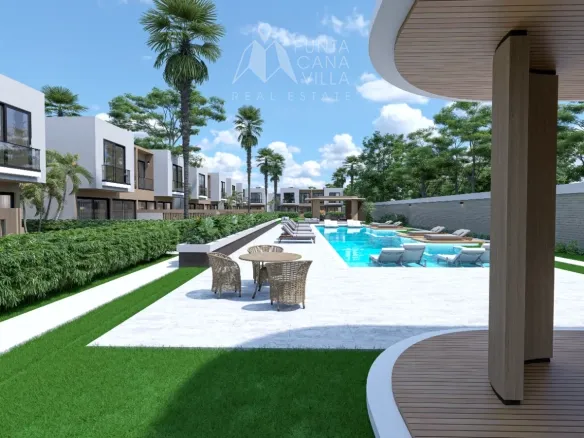 Luxury 2-Bedroom Townhouse at Curio Almare by Hilton: Your Private Oasis in Las Terrenas, Samaná