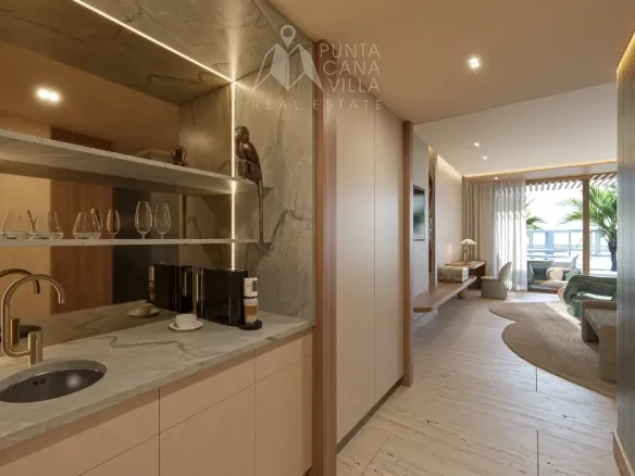 ID Modern BR Condo for Sale at Curio Almare Las Terrenas, Samaná ()