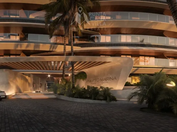 1-Bedroom Luxury Apartment for Sale: Puerto Marina Residences at Cap Cana