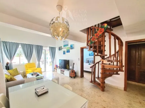 ID Stunning Bedroom Penthouse for Sale at Playa Turquesa, Bavaro–Punta Cana ()