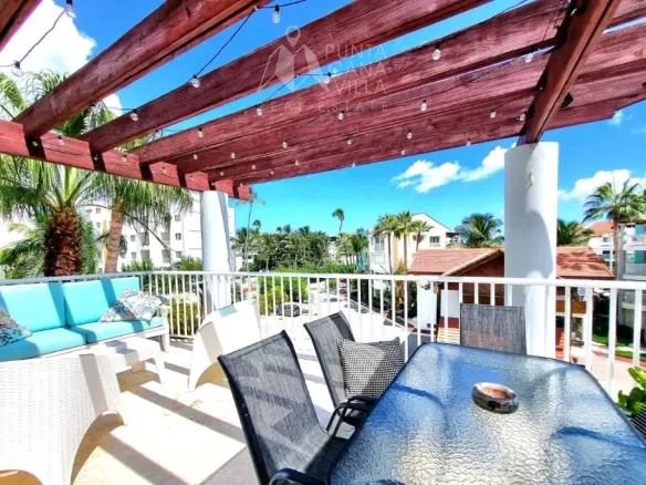 ID Stunning Bedroom Penthouse for Sale at Playa Turquesa, Bavaro–Punta Cana ()