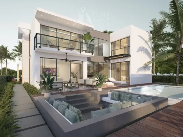 Exquisite 4-Bedroom Luxury Villa for Sale in Vista Cana, Punta Cana
