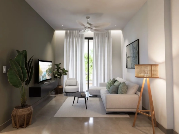 Modern 1-Bedroom Studio for Sale at Marea Beach Punta Cana